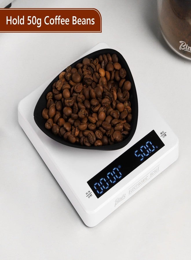 Bincoo Flexible Silicone Coffee Bean Dosing Cup, 2 Pack Weigh Boat Container, No Mess Pouring, Compatible as a Weighing Tray, Coffee Bar Espresso Accessories - Image 4