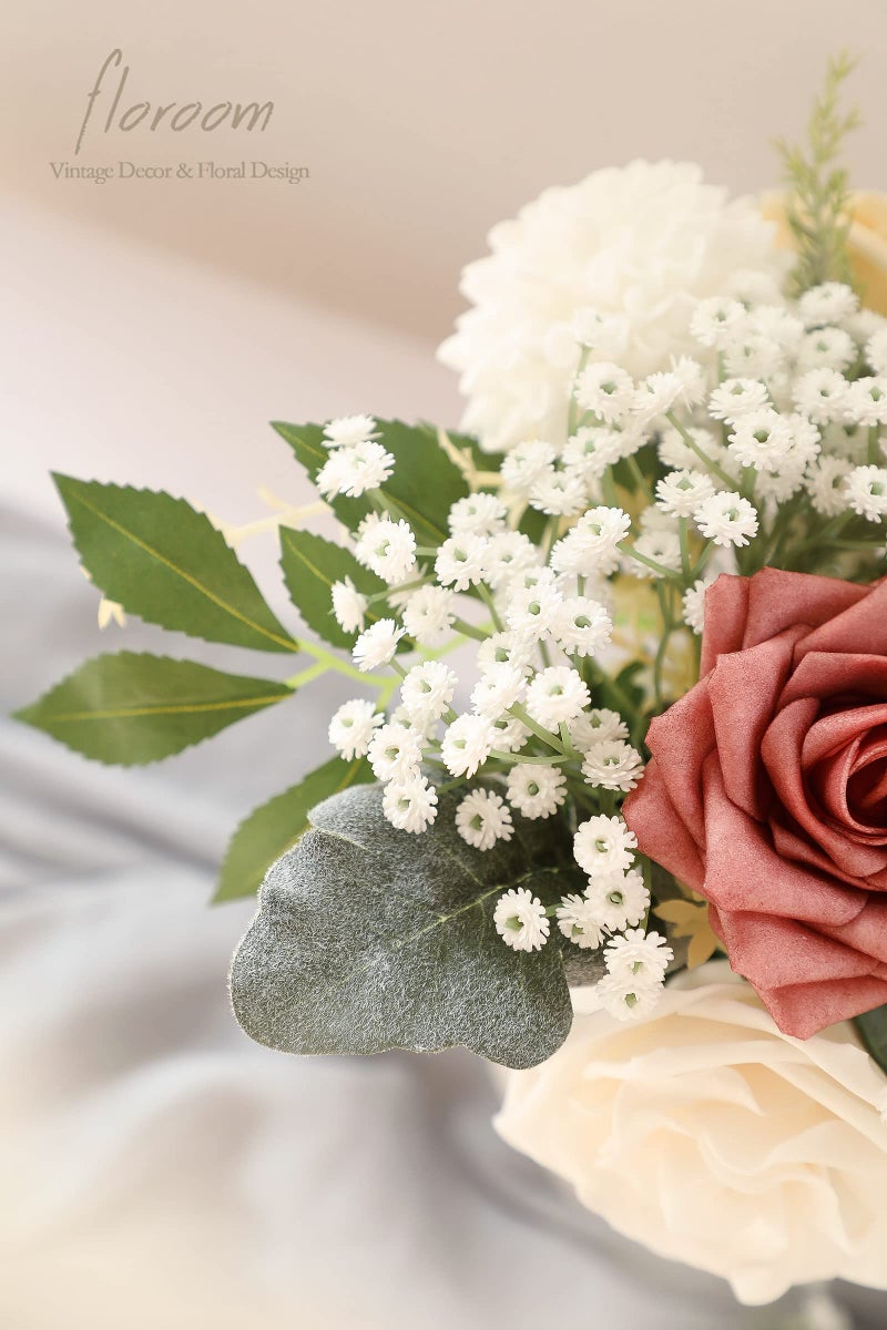Floroom 18pcs Artificial Babys Breath Gypsophila Greenery Sprays, Real Touch White Fake Flowers for Wedding Bouquets Centerpieces Floral Arrangements and Decorations - Image 4