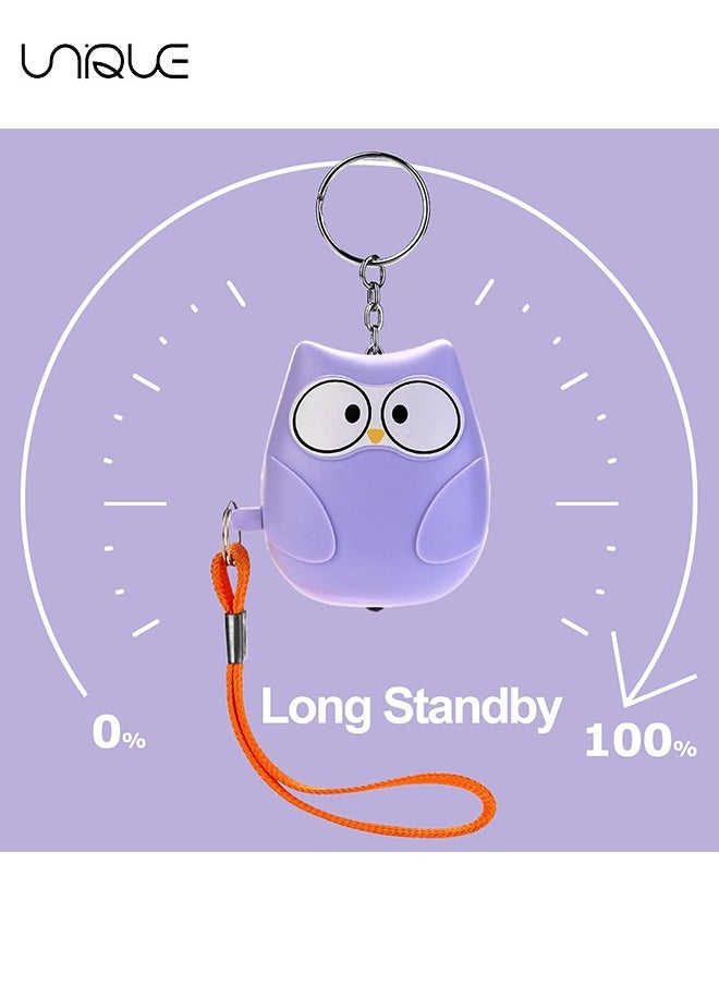 Unique - Door Bells Chimes - Personal Alarm Safe Sound for Women - 130dB Loud Siren with LED Light - Emergency Self-Defense Safety Alarm Keychain, Security Siren for Children, Elderly - Image 1