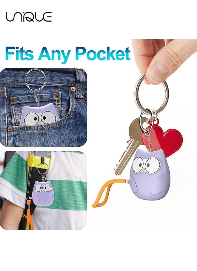 Unique - Door Bells Chimes - Personal Alarm Safe Sound for Women - 130dB Loud Siren with LED Light - Emergency Self-Defense Safety Alarm Keychain, Security Siren for Children, Elderly - Image 1