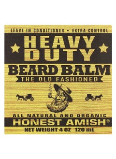 Honest Amish Honest Amish, Heavy Duty Beard Balm, 4 oz (120 ml)  - Image 2