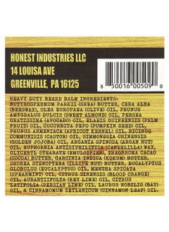 Honest Amish Honest Amish, Heavy Duty Beard Balm, 4 oz (120 ml)  - Image 3