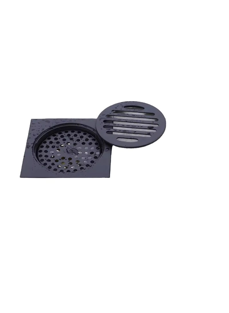 "Modern Shower Drain | Custom Bathroom Floor Drain Box with Strainer" - Image 3
