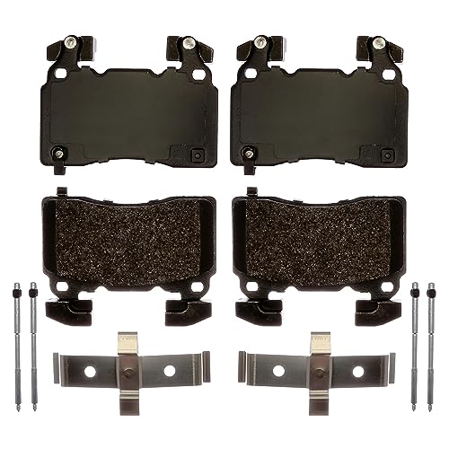 ACDelco Gold 17D1474BMH SemiMetallic Front Disc Brake Pad Set