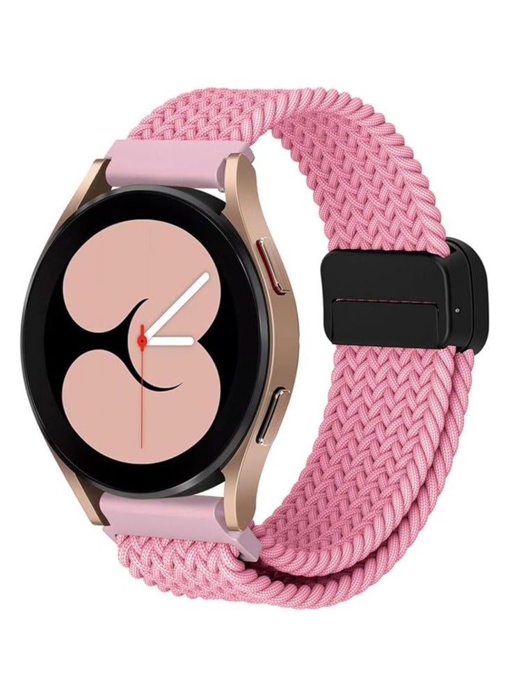 سوار مغناطيسي 22 مم لساعة سامسونج جالاكسي 3 45 مم/ساعة 46 مم/جير إس 3/ساعة هواوي GT4 GT3 46 مم/ساعة هواوي 3/4/GT2E/GT2 Pro/GT GT2 46 مم/Amazfit GTR 4/3/3Pro/2/2e، حزام رياضي مضفر من النايلون - Image 1