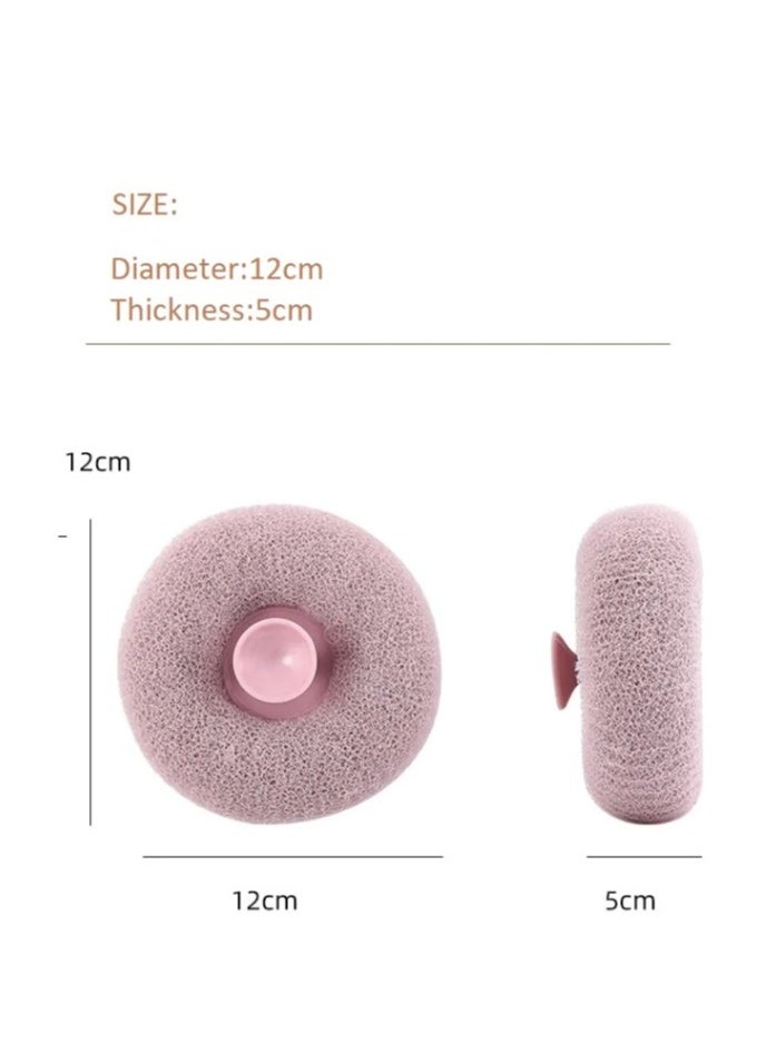 Lifenpure - Lifenpure® 4 Pcs shower ball bath sponge Silicone scrubber Assorted - Image 1