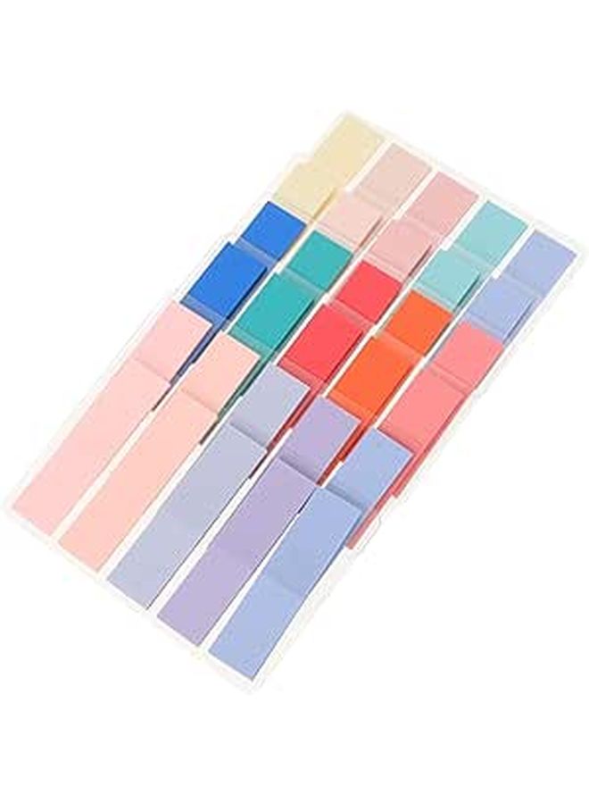 6 Translucent Pet Page Markers Office School Book Tabs Smooth Writable Sticky Index - Image 1