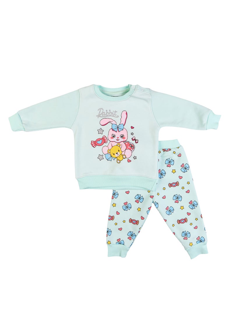 زيركون بيجامة مواليد  شتوي - Image 1