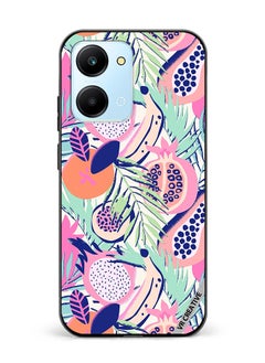 Protective Case Cover For Honor Play7T Abstract Dragon Fruit Design Multicolour