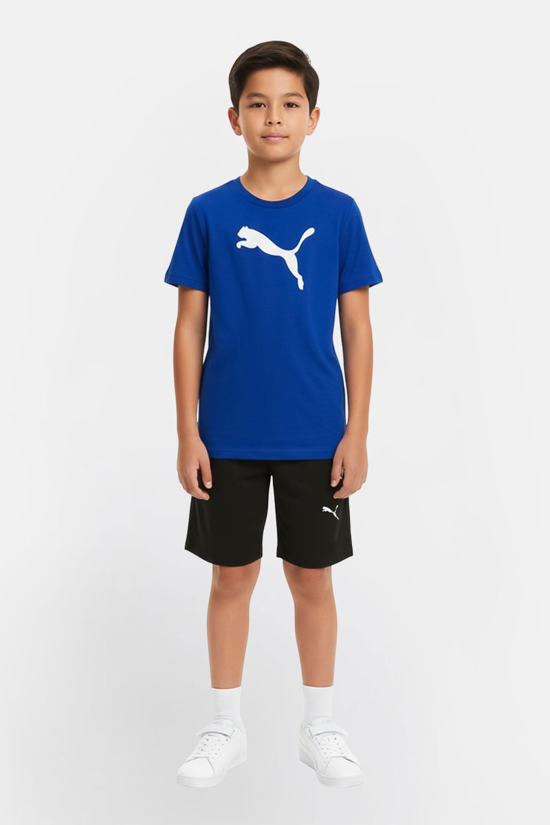 PUMA طقم قميص وشورتات للأطفال الأولاد من علامه تجارية، متعدد الألوان - Image 1