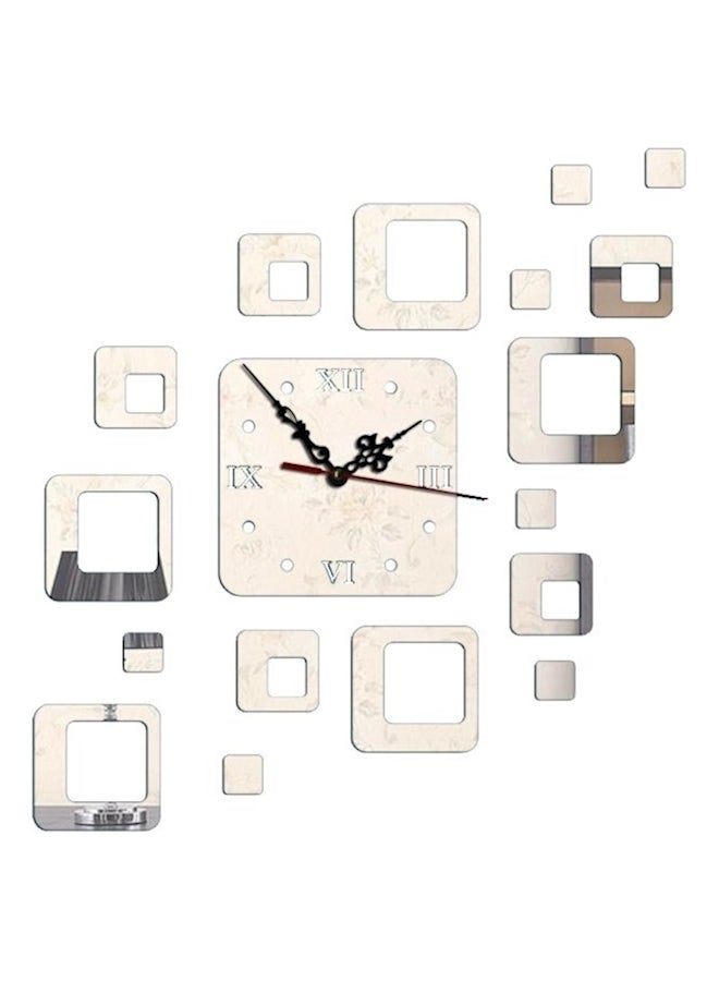 NIBEMINENT DIY Wall Clock Multicolour