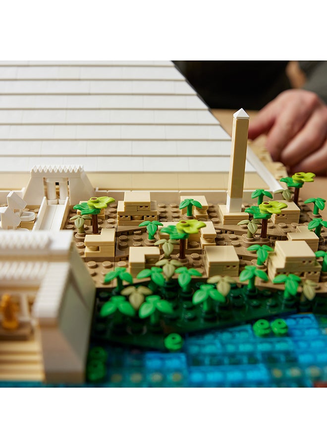 LEGO - Architecture Landmarks Collection: Great Pyramid Of Giza 21058 Building Kit; Collectible Display Model For Adults; Fun Gift For Lovers Of History, Ancient Buildings And Travel (1,476 Pieces) - Image 1