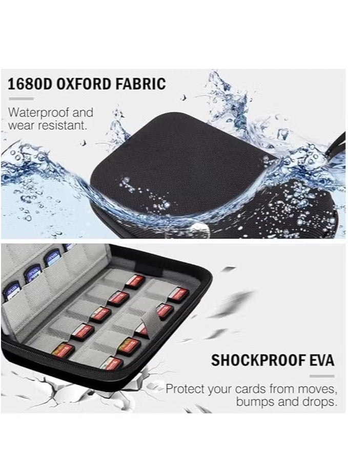80 Games Holder Cartridges Storage Case 80 Switch Game Card Case Switch Card Holders for Nintendo Switch Physical Games or SD Memory Cards - Image 2