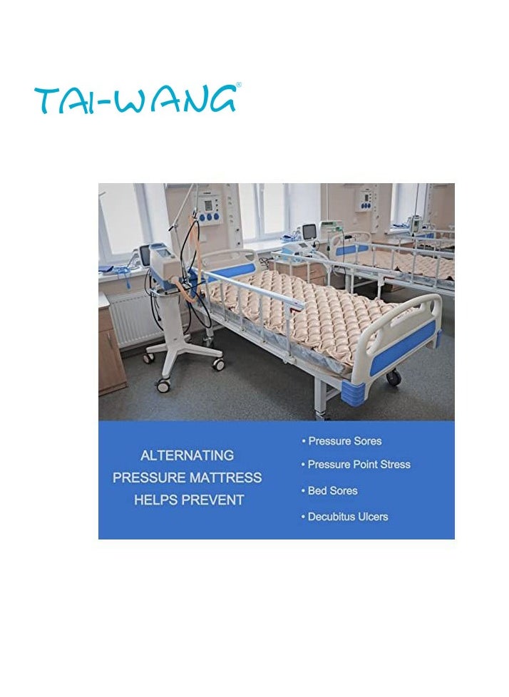TAI-WANG - Anti Decubitus Medical Bubble Air Mattress and Electric Pump Roll for Prevention of Bedsores Massage - Image 1