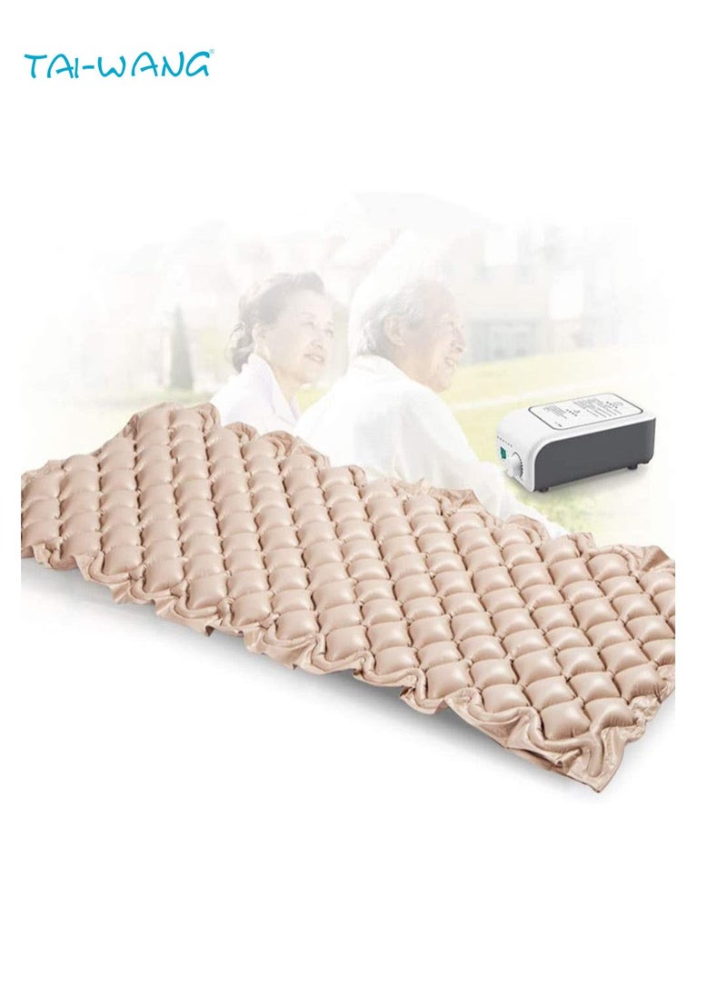 TAI-WANG - Anti Decubitus Medical Bubble Air Mattress and Electric Pump Roll for Prevention of Bedsores Massage - Image 1