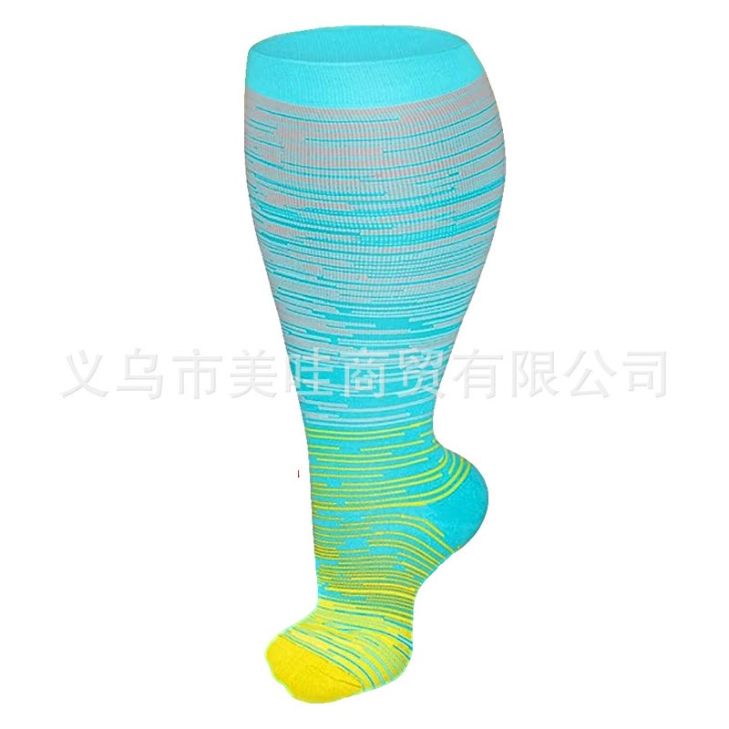 New Popular Compression Sock Extra Large Compression Socks Elastic Socks - Image 1