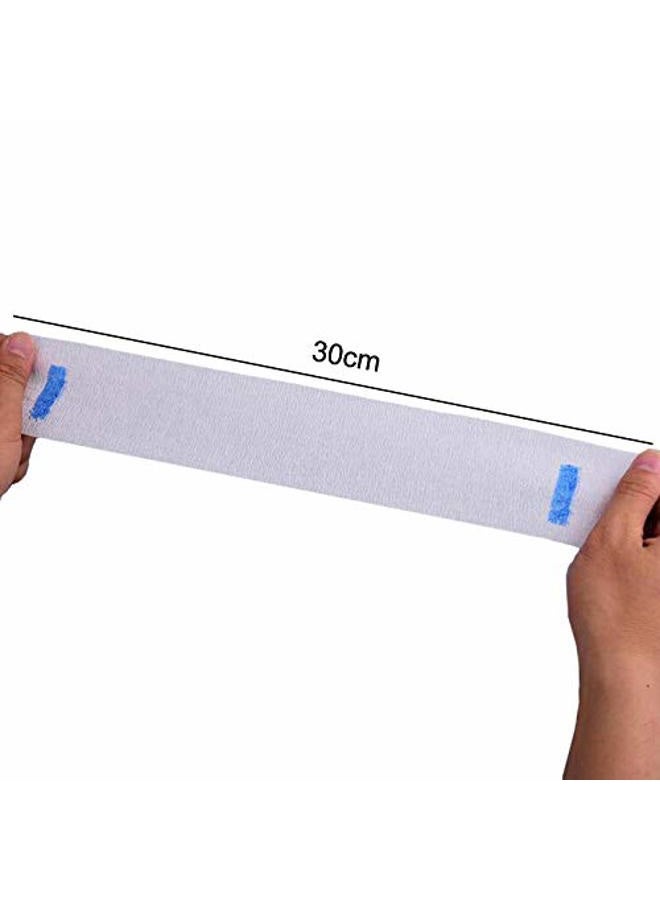 UPSTORE 85 Counts Disposable Barber Neck Strip Professional Stretchy Paper Neck Band Protector Hairdressing Accessory Tool Barber Accessories Hair Washing Cutting Shaving Styling Coloring - Image 2