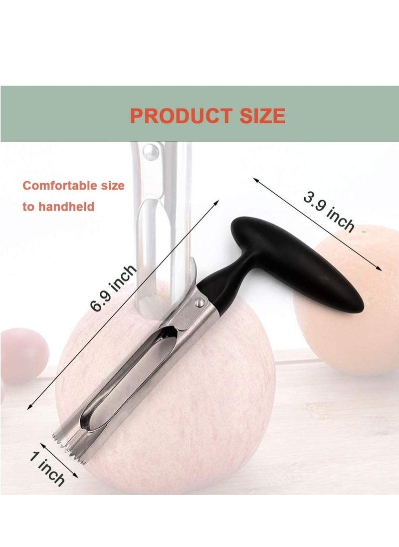 SYOSI - Apple Corer, Stainless Steel Fruit and Vegetables Corer Tool, Corer Remover for Apples and Pears, Easy to Use and Durable Kitchen Tools - Image 1
