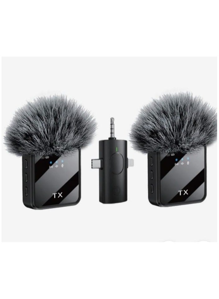 Wireless Microphone Hands Free Wireless Microphone Wireless Microphone Connector Three in one F11  - Image 1