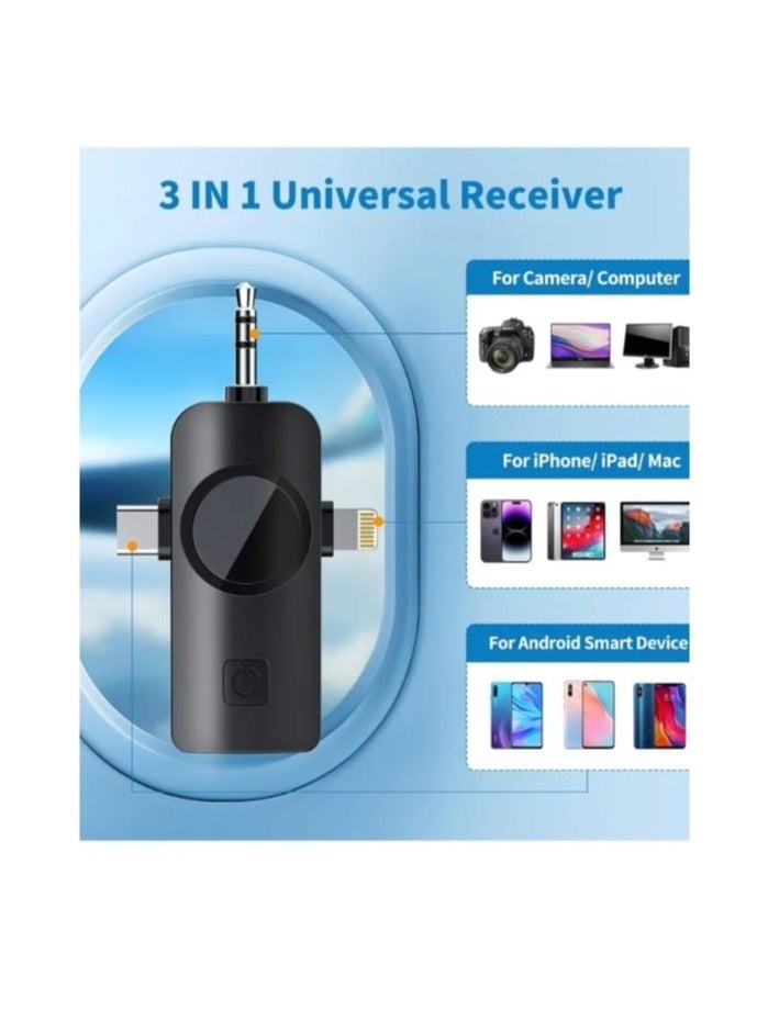 Wireless Microphone Hands Free Wireless Microphone Wireless Microphone Connector Three in one F11  - Image 2
