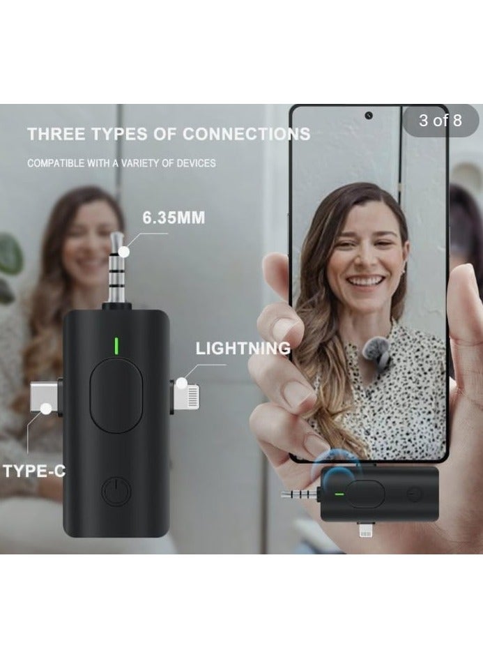 Wireless Microphone Hands Free Wireless Microphone Wireless Microphone Connector Three in one F11  - Image 3