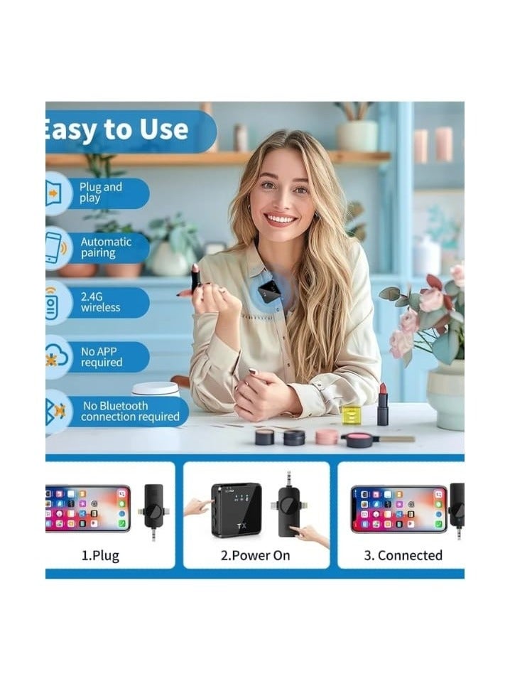Wireless Microphone Hands Free Wireless Microphone Wireless Microphone Connector Three in one F11  - Image 4