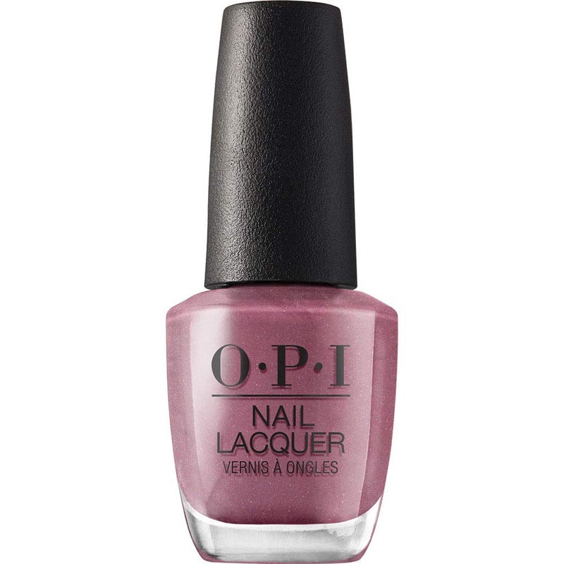 OPI Nail Lacquer Reykjavik Has All the Hot Spots | Sheer Soft Pink Shimmer Chip Resistant Nail Polish | Iceland Collection - Image 1