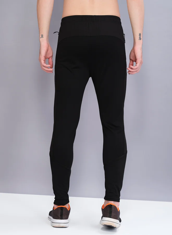 Technosport Technosport Men Solid Slim Fit Track Pants