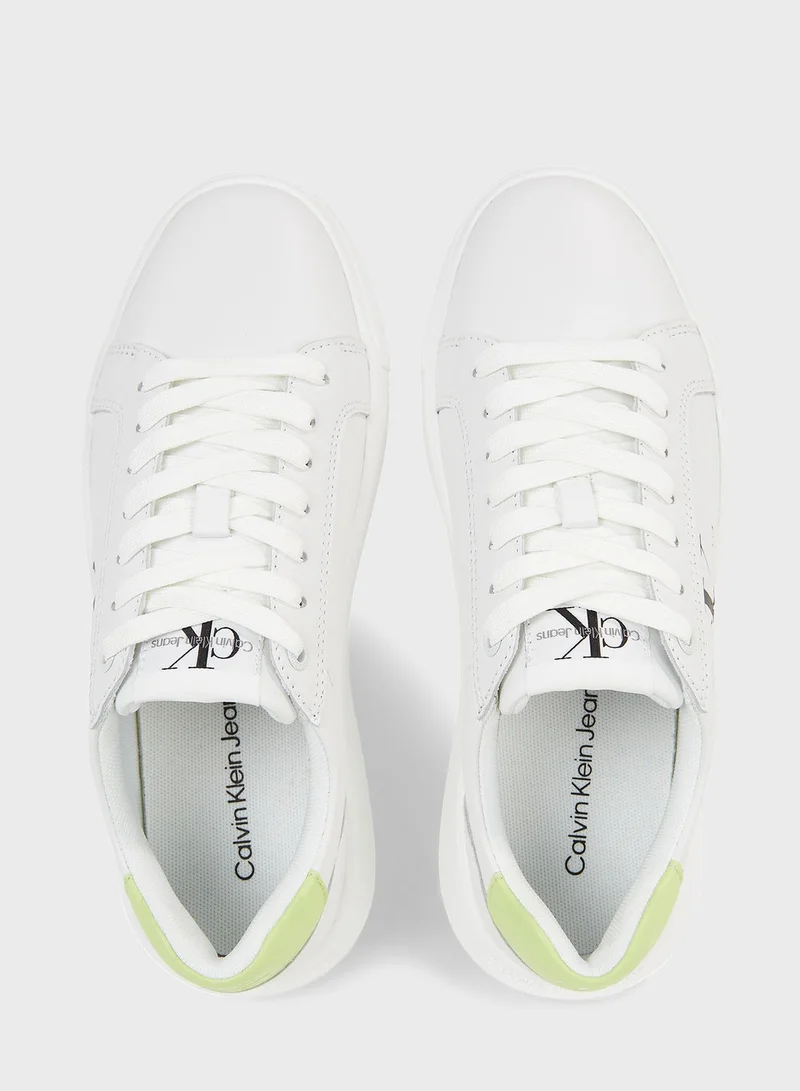 Calvin Klein Jeans Lace Up Low Top Sneakers