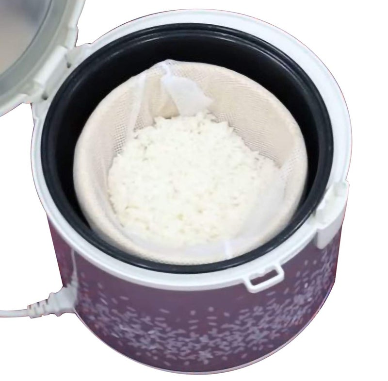 Plai Na Thai Sticky Rice Basket Steamer Bamboo for Pot Electric Cooker Asian Food - Image 4