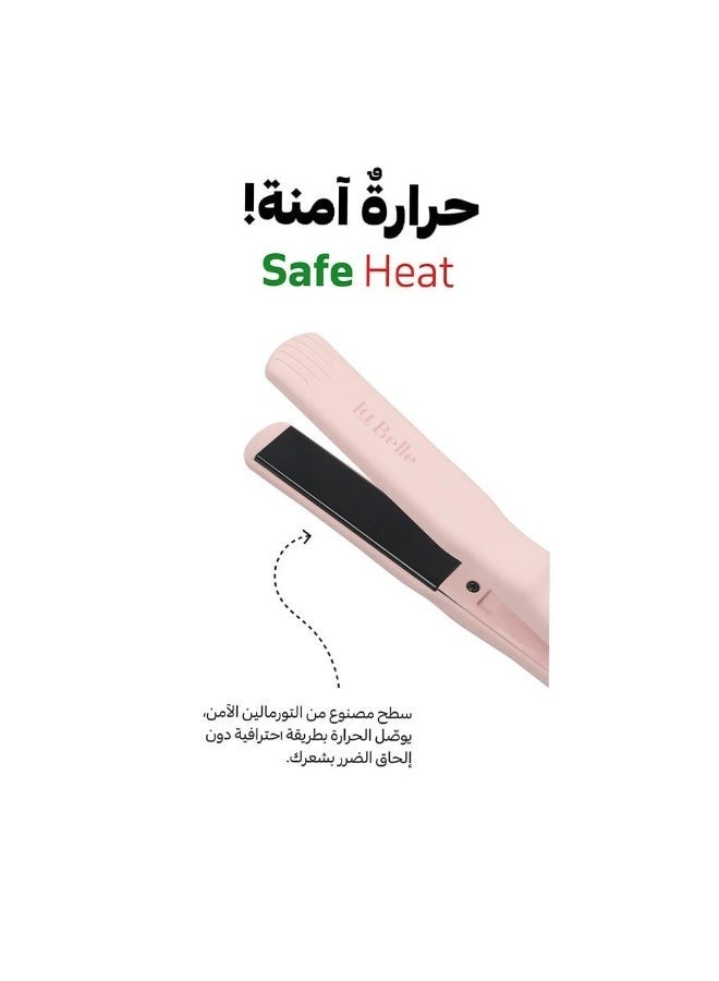 لابيل مجموعة تصفيف الشعر ميني الوردي - 3 قطع - Image 5