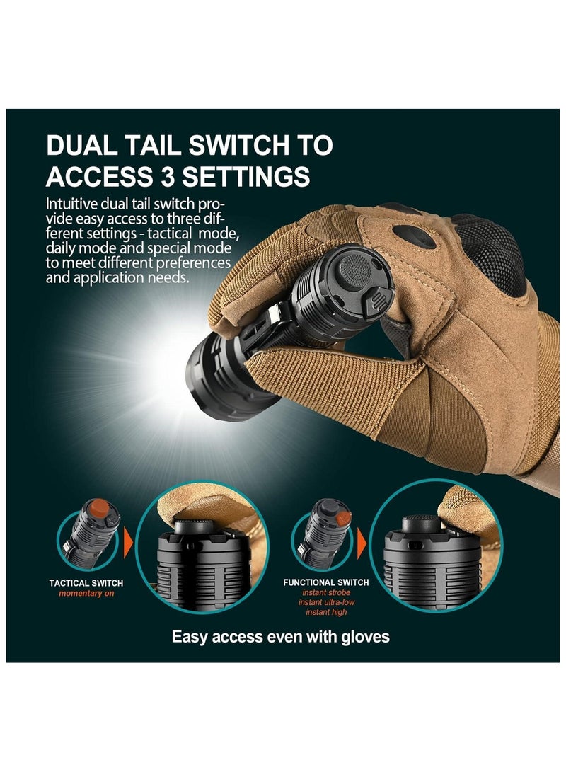 Acebeam DEFENDER P17 4900 Lumens Tactical Flashlight  - Image 4