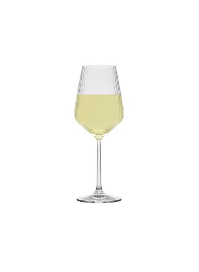Pasabahce Allegra Focus Optic Juice Cup 350 ml – Bulgarian Made Elegant Stem Glass, Premium Clear Glass for Juice, Water & Cold Beverages - Image 2