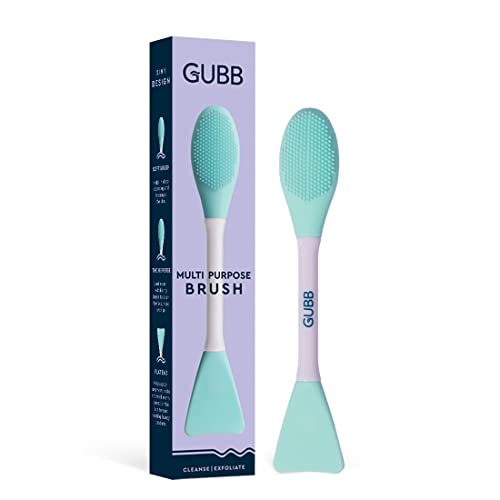 Gubb Silicon Face Cleansing Brush Made With Ultra Hygienic Soft Silicone - Soft & Thin Bristles for Gentle Exfoliation - Multipurpose Silicone Brush - Image 1