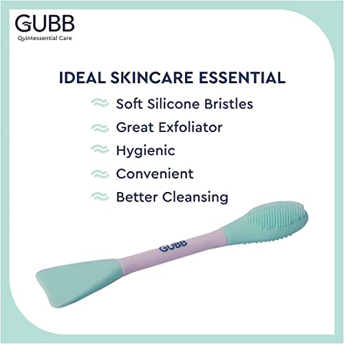 Gubb Silicon Face Cleansing Brush Made With Ultra Hygienic Soft Silicone - Soft & Thin Bristles for Gentle Exfoliation - Multipurpose Silicone Brush - Image 5