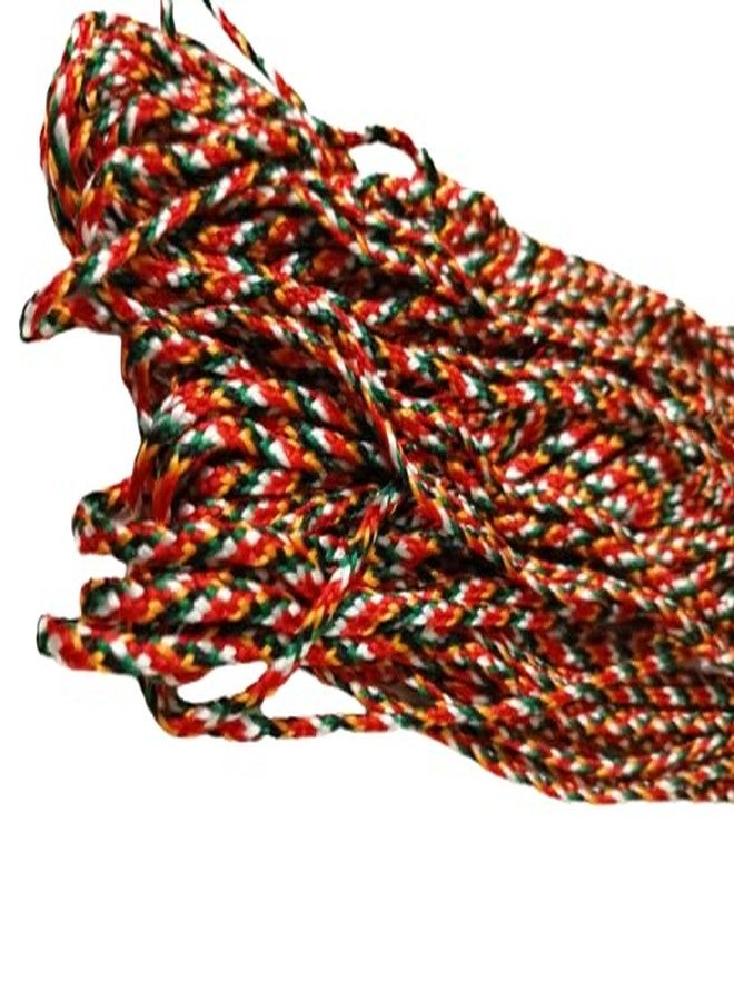 Hookcart Religious Cotton Yarn Pachranga Dhaga for Pooja, 10 Meter, Pack of 3 - Image 3