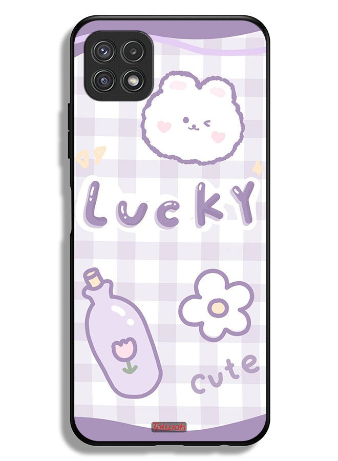 Tolwak Samsung Galaxy A22 5G Protective Case Cover Lucky Cute - Image 1