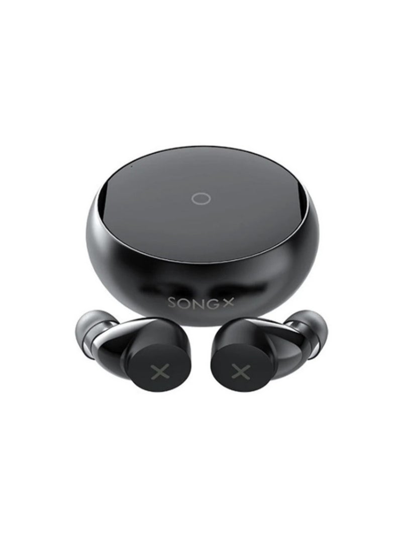 Song TWS Wireless Bluetooth Earphones HIFI Stereo Noise Reduction Qi Charging HD Call Microphone - Image 1