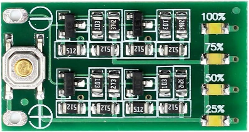 Mini Digital Voltmeter 3 3V To 30V DC With 3S 11 1V Lithium Battery Capacity Indicator Module - Image 3