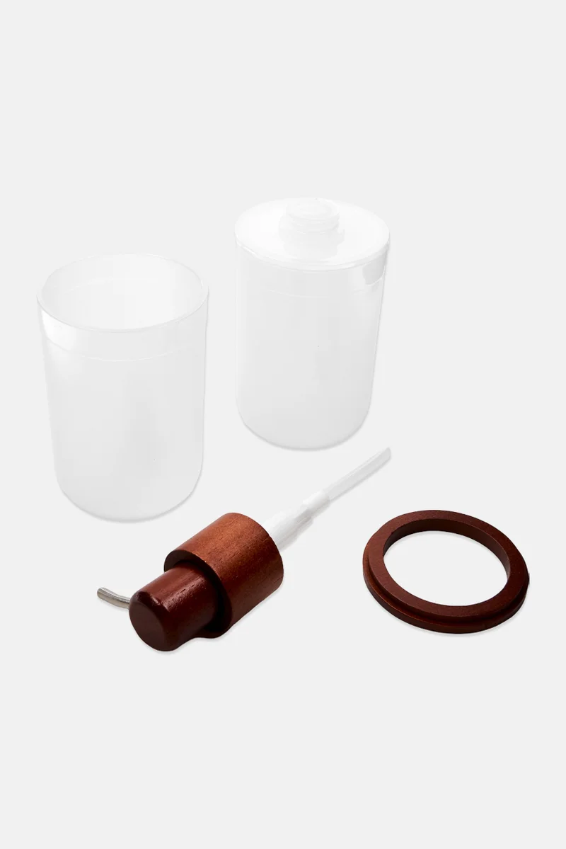 موي موتشو عبوة من قطعتين من إكسسوارات الحمام . ×  سم، بني