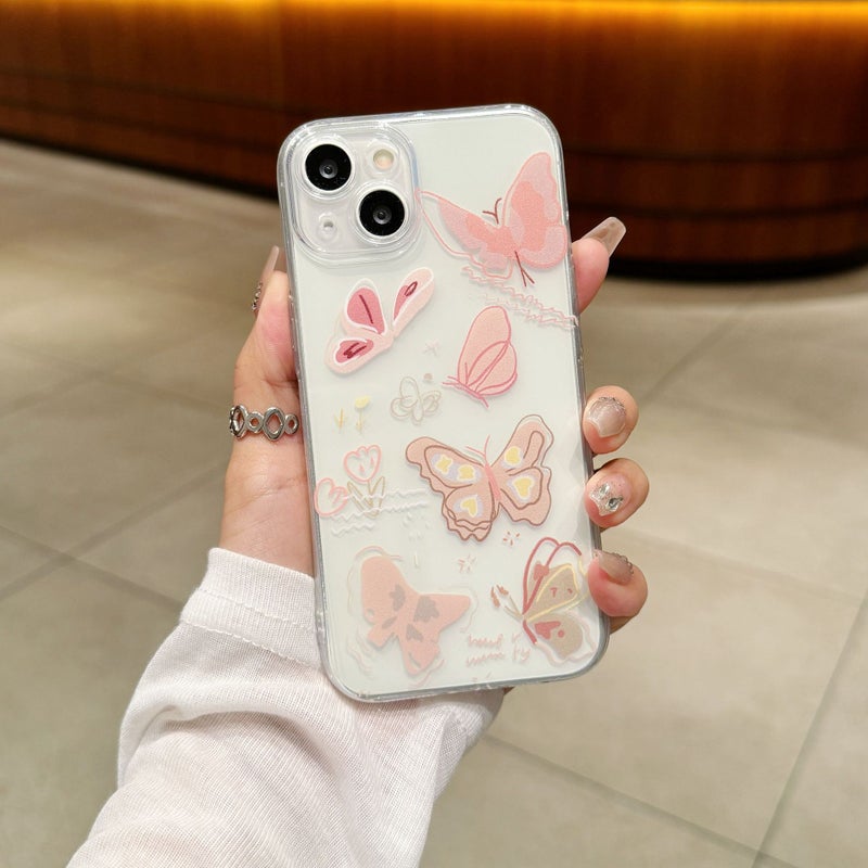 Light With Butterfly For Apple 13 Breaking Max Phone Case 12 13 14 15 Cartoon 15Pro Fine Hole 11Pro - Image 5
