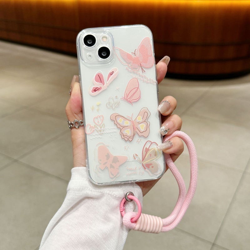 Light With Butterfly For Apple 13 Breaking Max Phone Case 12 13 14 15 Cartoon 15Pro Fine Hole 11Pro - Image 4