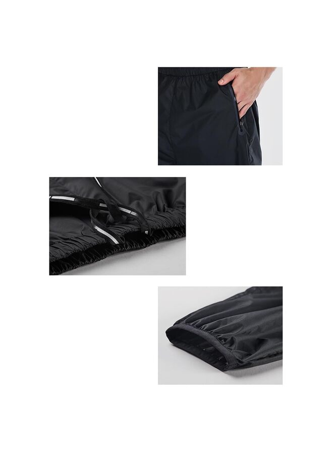 يُسلِّم سترة سونا للرجال التعرق سترة سونا بنطلون صالة رياضية تمرين بدلات العرق سونا للرجال القميص Mens/XXL - Image 5