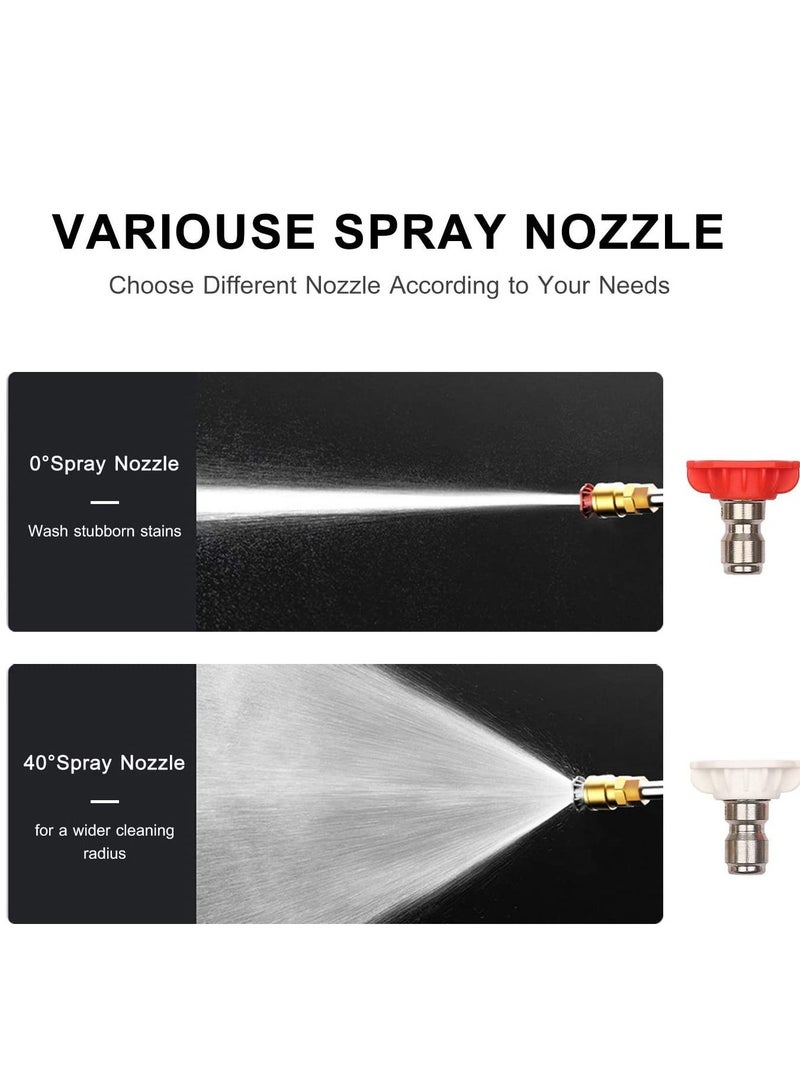 24V Cordless Portable Washer Electric High Pressure Cleaner Machine 200W 30Bar Lithium Handheld Car Cleaning Device With Foam Generator Nozzle Water Pump  - Image 2