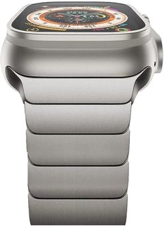 Next Store Watch Band 42mm 44mm 45mm 49mm for Apple Watch Band Metal Stainless Steel Adjustable Replacement Wristband for iWatch Ultra Series 8/7/6/5/4/3/2/1