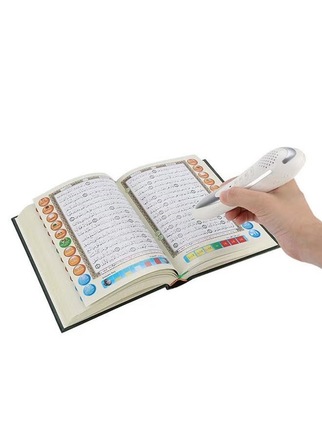دار القلم - قلم قارئ للقرآن الكريم لتعليم القراءة وأحكام التجويد، متعدد الألوان - Image 1