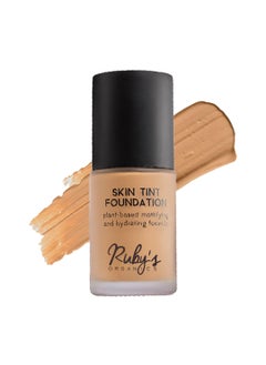 Ruby's Organics RUBYS ORGANICS Liquid Foundation  Waterproof Full Coverage Long Lasting  Matte  Poreless Full Coverage Blendable Normal to Oily Skin  Paraben and Synthetic Free Shade M02 30ml 