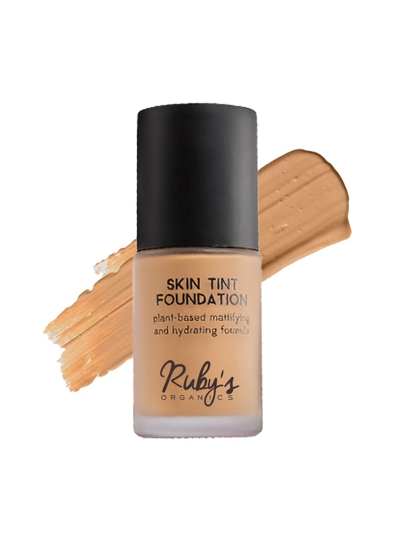 Ruby's Organics - RUBYS ORGANICS Liquid Foundation  Waterproof Full Coverage Long Lasting  Matte  Poreless Full Coverage Blendable Normal to Oily Skin  Paraben and Synthetic Free Shade M02 30ml - Image 1