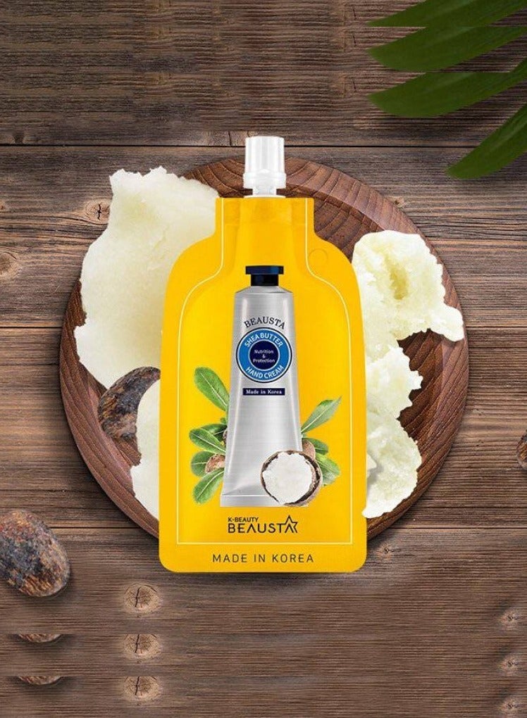 BEAUSTA 3 Pack Intensive Hand Cream with Shea Butter and Herbs 20ml (Original Korean) - Image 4