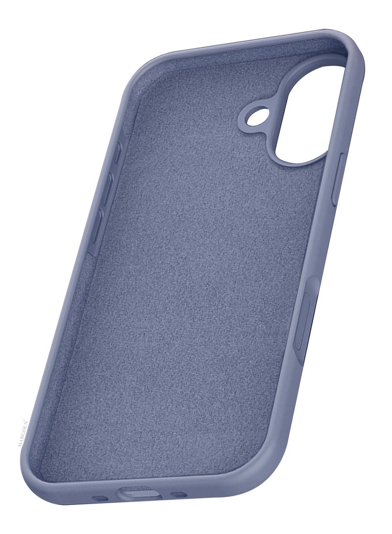 CATANES Silicone Protective Phone Case for iPhone 17 - Soft Anti-Scratch Microfiber Lining Ultra Slim Drop Protection Phone Cover - Pastel Purple - Image 5